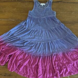 Mimi & Maggie Boho Purple and Fuchsia Sundress